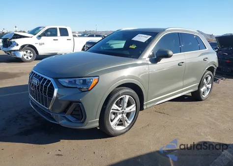2022 Audi Q3 Premium 45 Tfsi S Line Quattro Tiptronic z USA, uszkodzony, nr VIN WA1DECF33N1088155